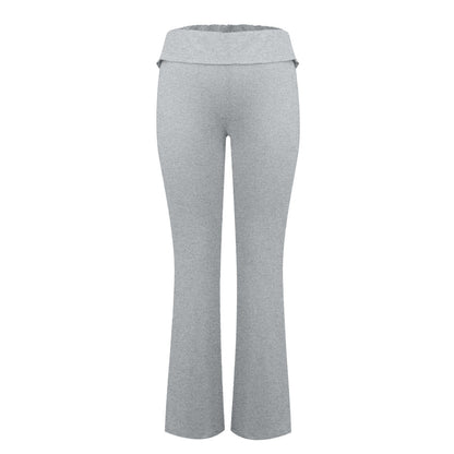 Women Flare Leggings High Waist Wide Leg Yoga Pants Seamless Fitness Workout Tights Gym Sports Trousers Casual Slimming Clothing