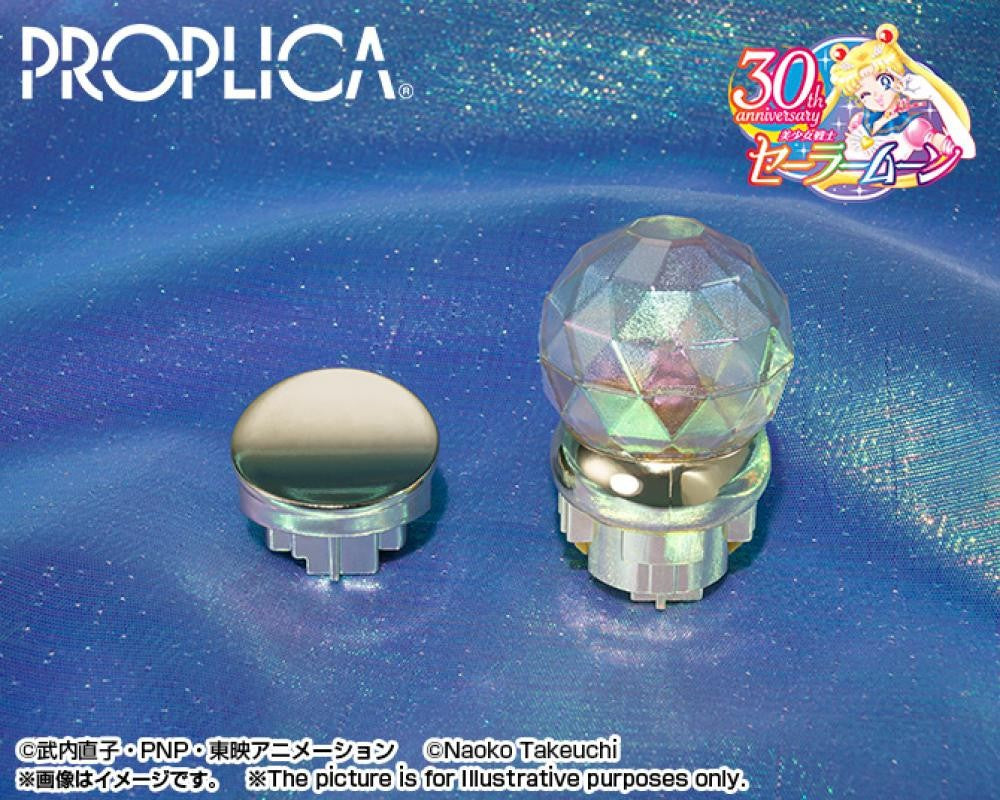 Em Estoque Original BANDAI PROPLICA Moon Stick Broche de Transformação Caneta de Disfarce Estrela de Cristal Figura Anime Sailor Moon Modelo de Brinquedo