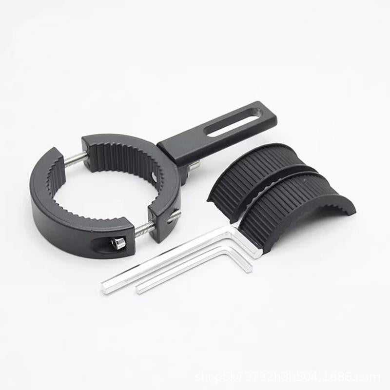 Motorcycle Headlight - Support Fronnt Fork Bracket Clamp Fixation Auxiliary Led Motorcycle Lights Bracket Moto Spotlights Holder