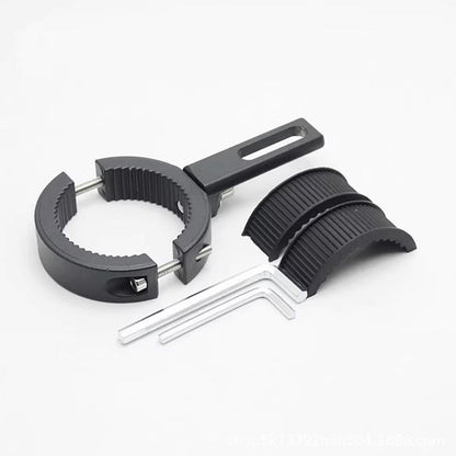 Motorcycle Headlight - Support Fronnt Fork Bracket Clamp Fixation Auxiliary Led Motorcycle Lights Bracket Moto Spotlights Holder