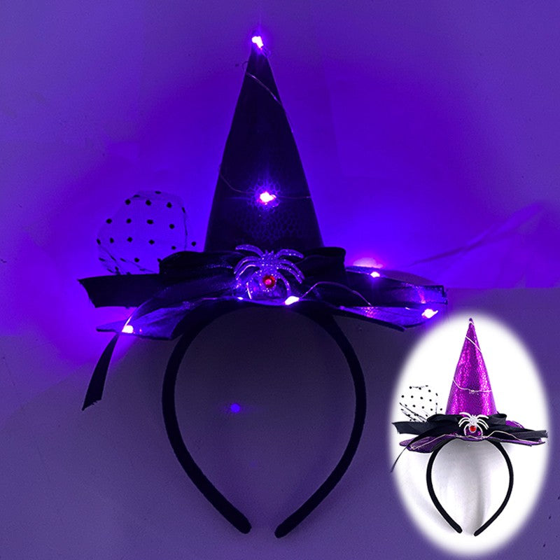 Luminous Cat Ears LED Hair Band Kawaii Accessories Cosplay Supplies Glowing Colorful Headband For Birthday Christmas