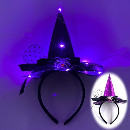 Luminous Cat Ears LED Hair Band Kawaii Accessories Cosplay Supplies Glowing Colorful Headband For Birthday Christmas