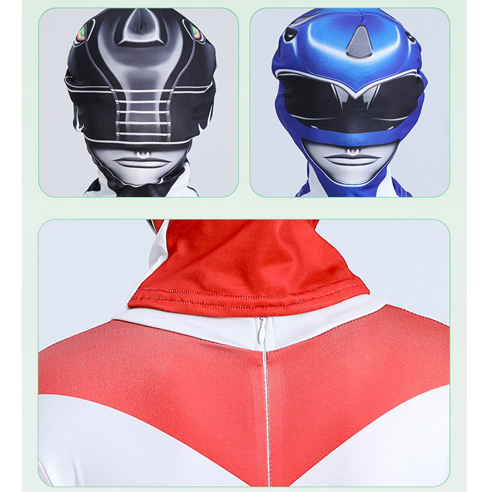 Morpher Superhero Cosplay Costume Samurai Sentai Shinkenger Rangers Cosplay Fantasia Halloween Birthday Party Jumpsuit Mask Suit