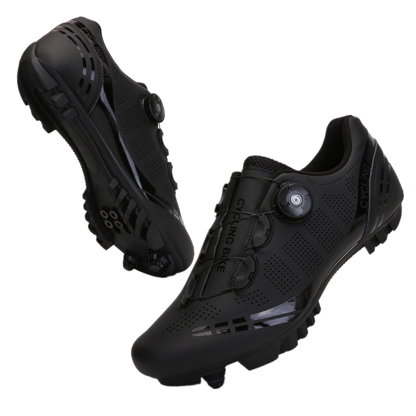 Mountain Riding Shoes Moped Road Lock Shoes Sports Racing Bikes High Endurance Locking Shoes Road Speed Riding Sneakers