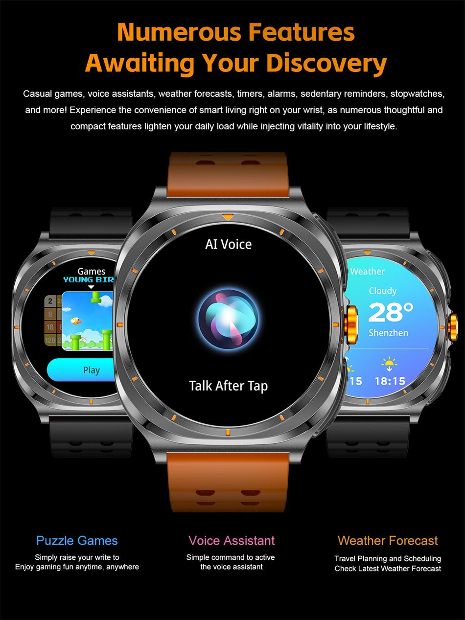 Chamada Bluetooth IP68 à Prova D'Água 2025 Novo Smartwatch 2 em 1 Atualizado com Fones de Ouvido Bluetooth TWS Para Homens e Mulheres Smartwatch Esportivo