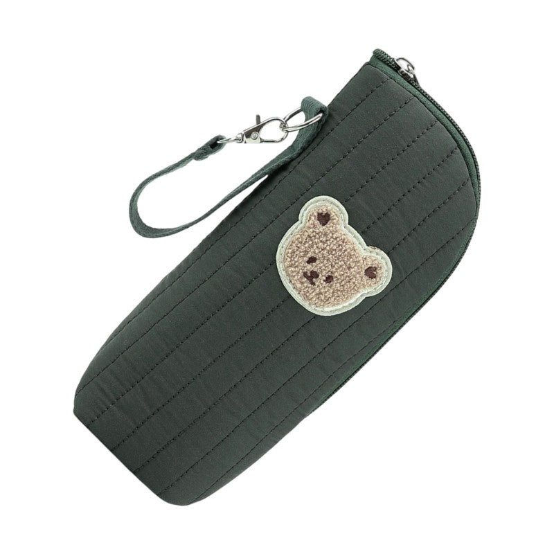 J15U Multifunctional Cotton Thermal Bottle Bag With Aluminum Insulation Design For Baby Feeding Essential Travelling