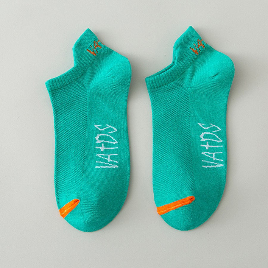 5 Pairs New Summer Cotton Men's Socks Short Thin Casual Mesh Breathable Boat Socks Fashion Comfortable Street Style Sockke Gift