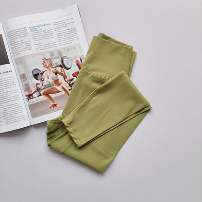 Women's High Waist Yoga Pants, Booty Lifting Workout Leggings with Naked Feel, Quick Dry Fitness Tights for Gym & Running