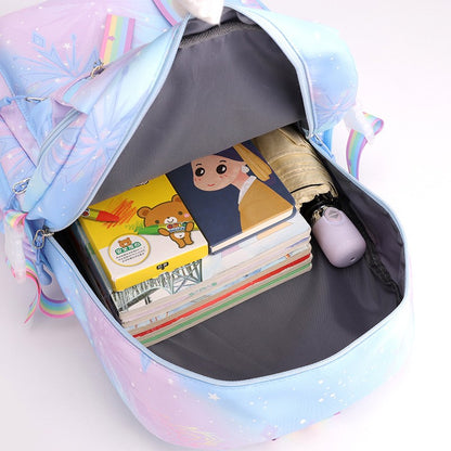 Cartoon Lilo Stitch Printed Backpack Teenger Girl Boy Schoolbag Kawaii Student Children Schoolbag Laptop Bookbag Travel Bag