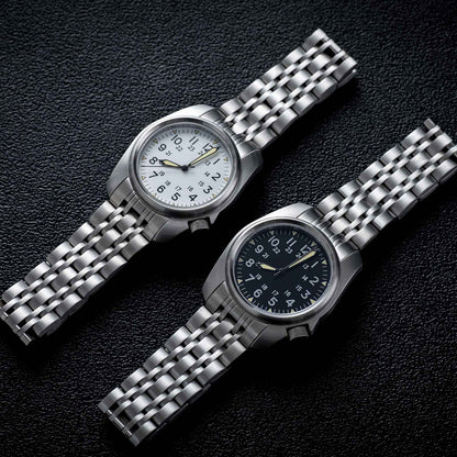 Sapphire Crystal Men Watches Japan movement waterproof 5Bar Swimming Luxury Business Stainless Steel vintage Pilot Men watch