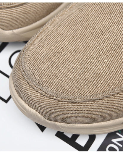 Men's Shoes Comfortable Canvas Shoes Plus Size 48 Breathable Loafers Men's Walking Sports Shoes Men's Trendy Casual Sports Shoes