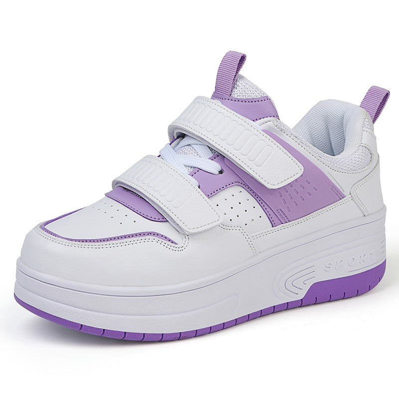 New Children's Roller Skates Boys Girls Double Wheel Unisex Roller Skates Shoes New Sneakers  Outdoor Sports Casual Shoes