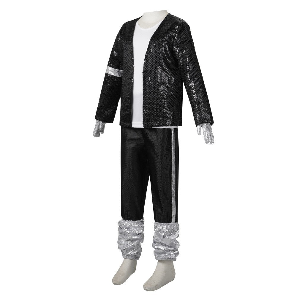 Halloween Coplay outfit for Show Performance Party Michael Jackson Celebrity Birthday Carnival Billie Jean Pop Star MJ costume