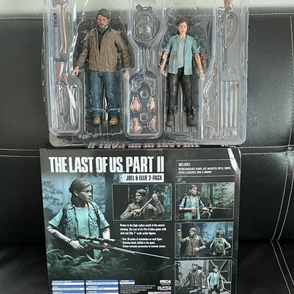 The Last Of Us Part 2 Joel Ellie Com Arco 18cm Neca Action Figure 2pçs/Conjunto Modelo Brinquedo Articulado Presente De Natal Brinquedo Premium
