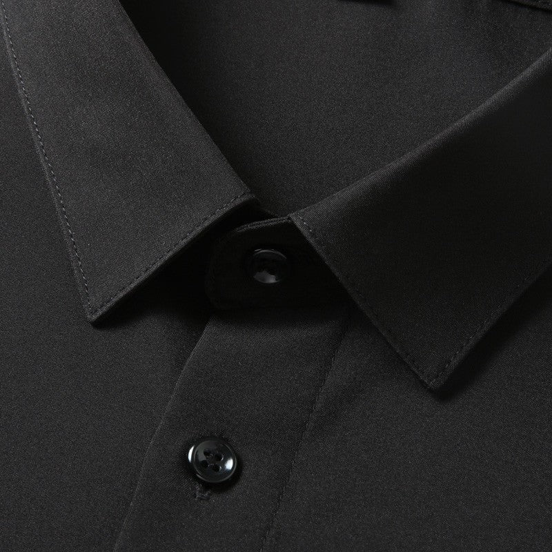 Men Shirt Short Sleeve Summer Waterproof Oil Proof Antifouling Oversize 6XL 7XL 8XL 10XL Plus Size Formal Casual High Quality