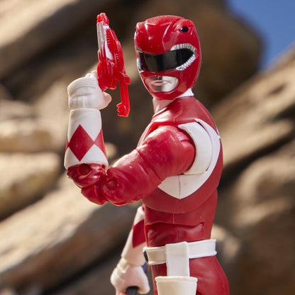 Boneco de Anime Hot Power Rangers Red Ranger Lightning Collection Dino Fury Bonecos de Ação Modelo Estátua Brinquedos Presentes