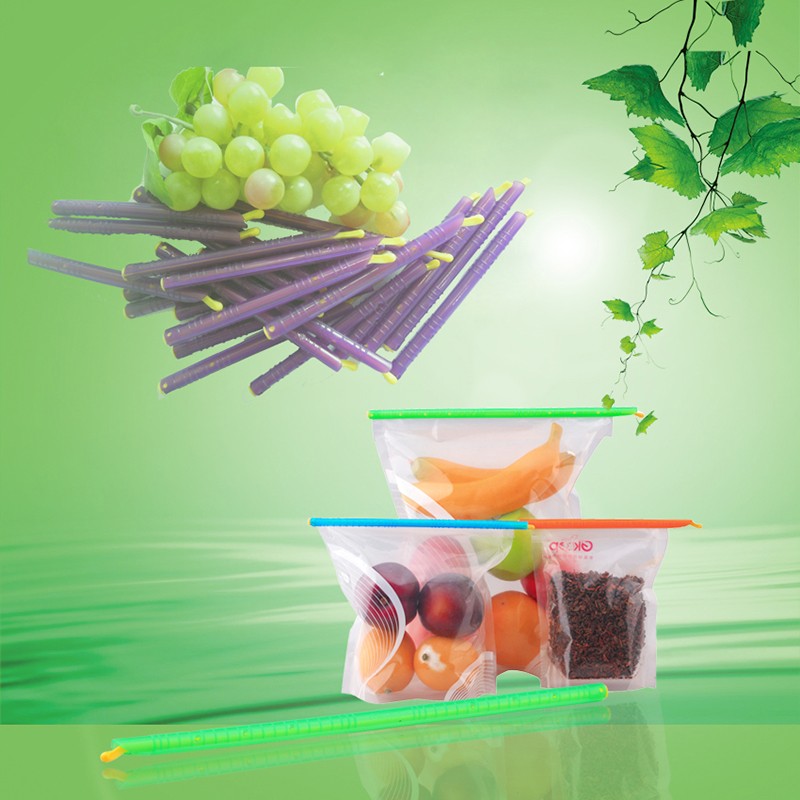 15Pcs/10Pcs Set Bag Clips Food Snack Bags Sealing Clips Seal Stick Food Preservation Sealer Reusable Kitchen Storege Organizer