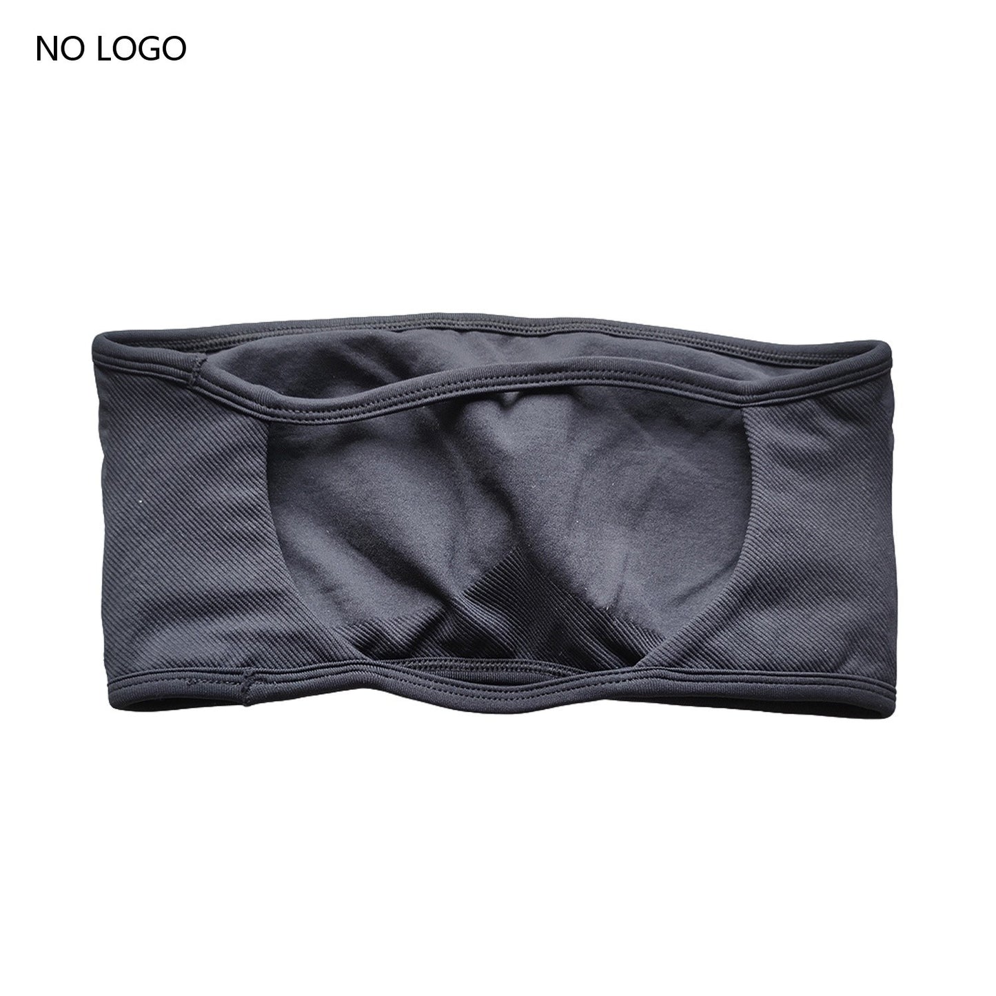 ARFTE Backless Bandeau Sports Bra Gym Women Top Crop Tube Seamless Bras Yoga Tops  Workout Sportswear Push-up Fitness Gym Bra