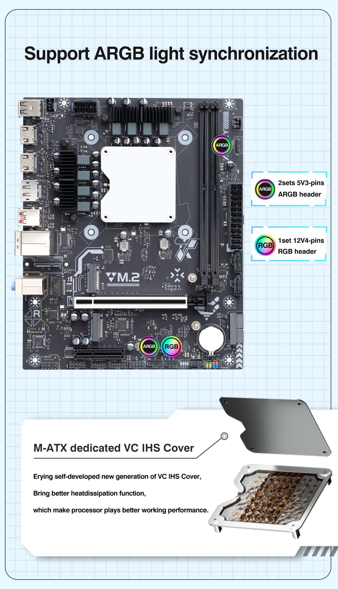 Ultra ES 0000 Series Motherboard Integrated CPU(Refer to U5 125H U7 155H 165H) DDR5 RAM AI ARGB LGA115X PCIe 3.0x8 Placa base