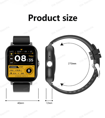 2025 Smart Watch 2.01 Inch HD Display Bluetooth Call Message Preview Sport Modes DIY Dial Weather Forecast Watches For Men Women