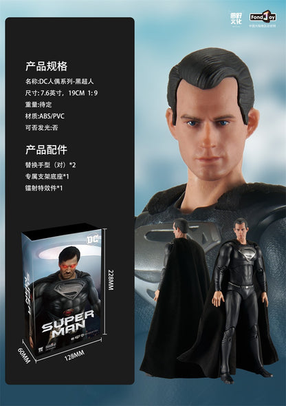 DC Originals Justice League Figure Superman Batman Wonder Woman Aquaman Mera Anime Figures Collectble Models Toys Gift