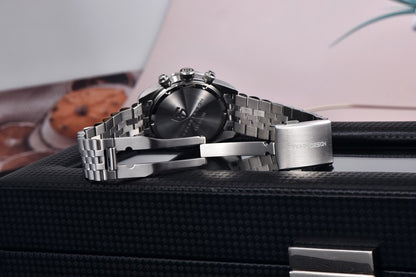 2025 New PAGANI DESIGN Panda Mens Watches Quartz Chronograph Watch For Men Gifts Man AR Sapphire Mirror Ceramic Bezel Waterproof