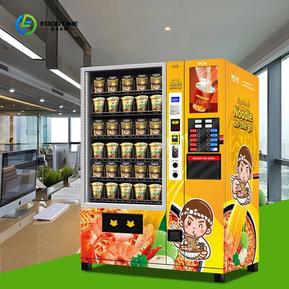 Vending Machine New Style Instant Ramen and Cup Noodle Vending.Machine With Hot Water