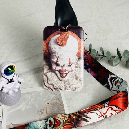 Anime Lanyards Keychain Badge Holder ID Credit Card Pass Hang Rope Lariat Lanyard for Keys Anime Accessories Gifts Halloween