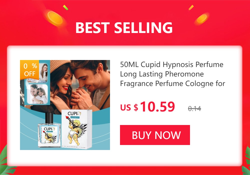 50ml Colônia Cupid Perfume Feromônio Colônia Masculina Longa Duração Aumenta a Intimidade Perfume Hombre de Alta Qualidade Atrai Mulheres