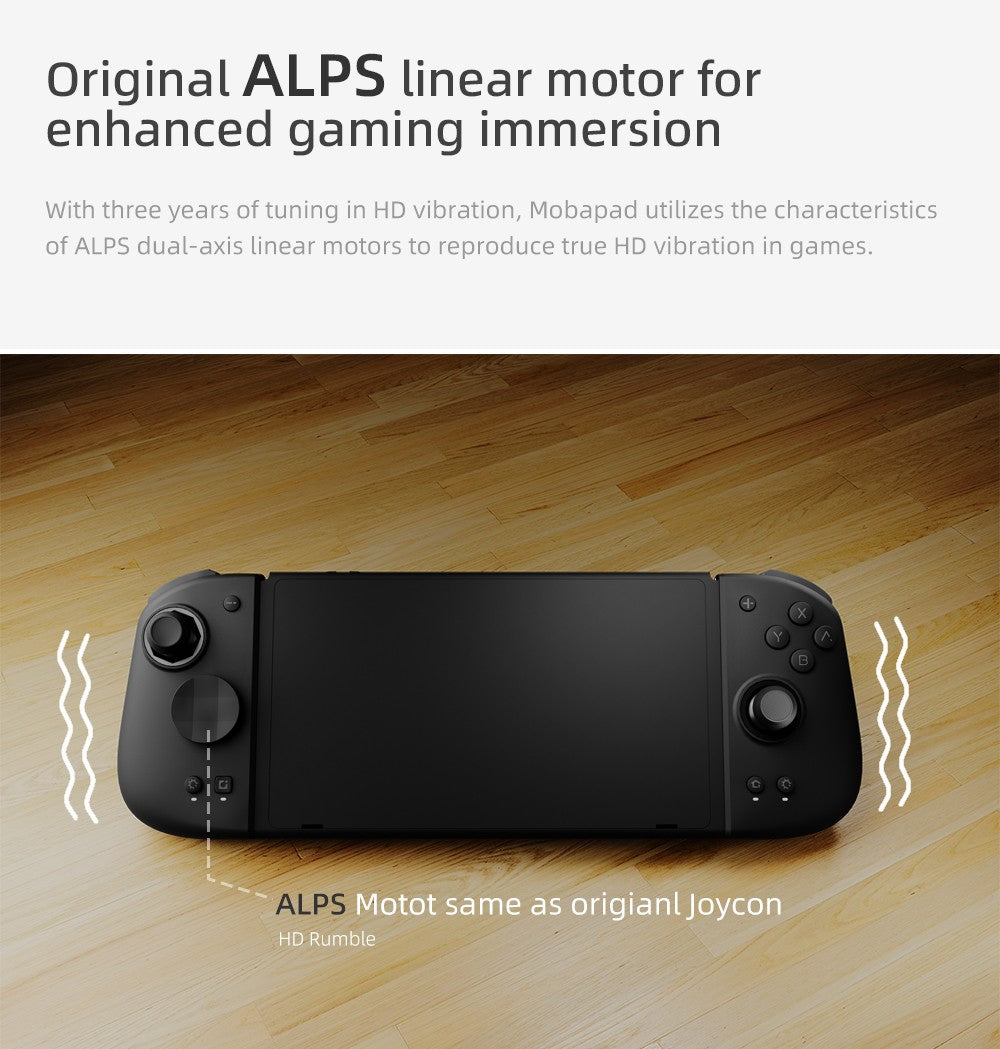 MOBAPAD M6 Gemini Bluetooth Wireless Gaming Controller with Sensing Joystick Gamepad for Nintendo Switch / Switch OLED