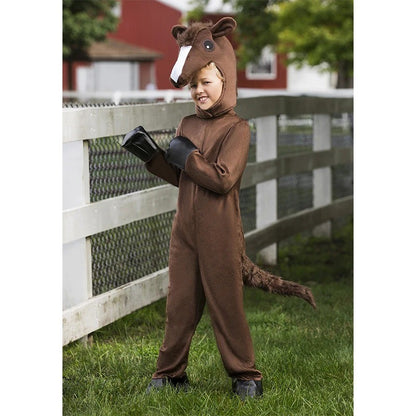 3?14Y 2026 New Arrival Kids Lamb Sheep & Horse Animal Costume, Boys Girls Outfit for Halloween Carnival Dress?Up Party