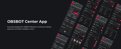 OBSBOT Tiny 2 Webcam 4K Voice Control PTZ, AI Tracking Multi-Mode & Auto Focus, Web Camera with 1/1.5" Sensor, Gesture Control,