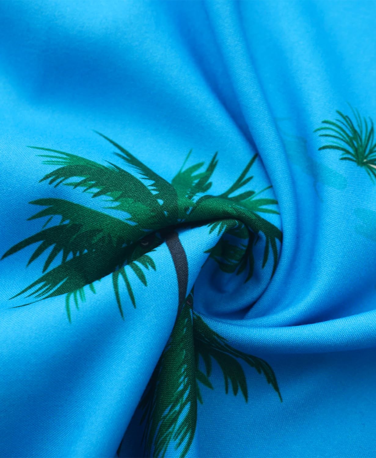 KYKU Hawaiian Mens Shirts Casual: Beach Vacation Tropical Mens Button Down Short Sleeve Shirt with Pocket