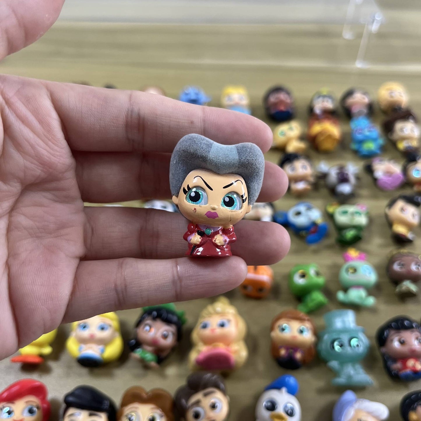 Anime Disney Doorables Kawaii Boneca Olhos Grandes Mickey Buzz Lightyear Bonecos de Ação Modelo Brinquedo Colecionável Desenho Animado Presentes Infantis