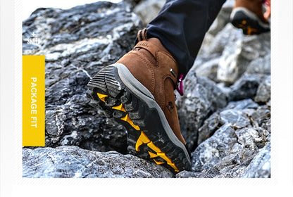 GOLDEN CAMEL Waterproof Hiking Shoes Men and Women Outdoor Anti-Slip Climbing Trekking Shoes for Men 2023 Leather Hiking Boots