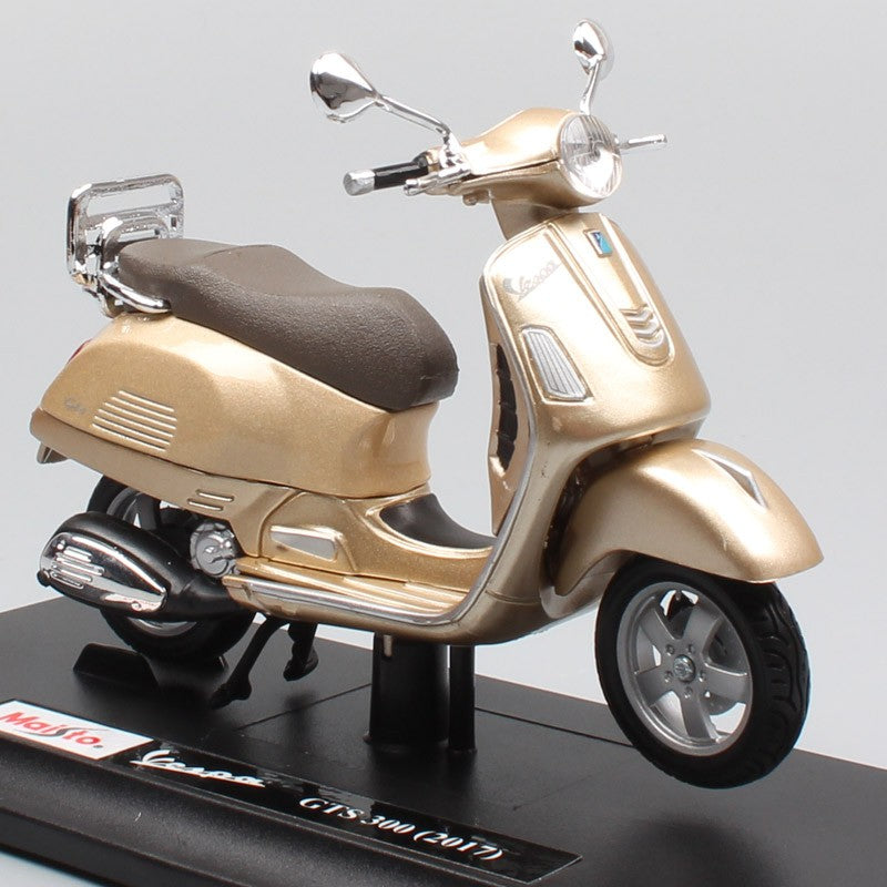 Maisto 1/18 Piaggio Vespa Scooter 98 PK 125 GTR P150X 300 MP5 Primavera GTS 125CC 150CC 946 Moto Miniatura de Brinquedo de Metal