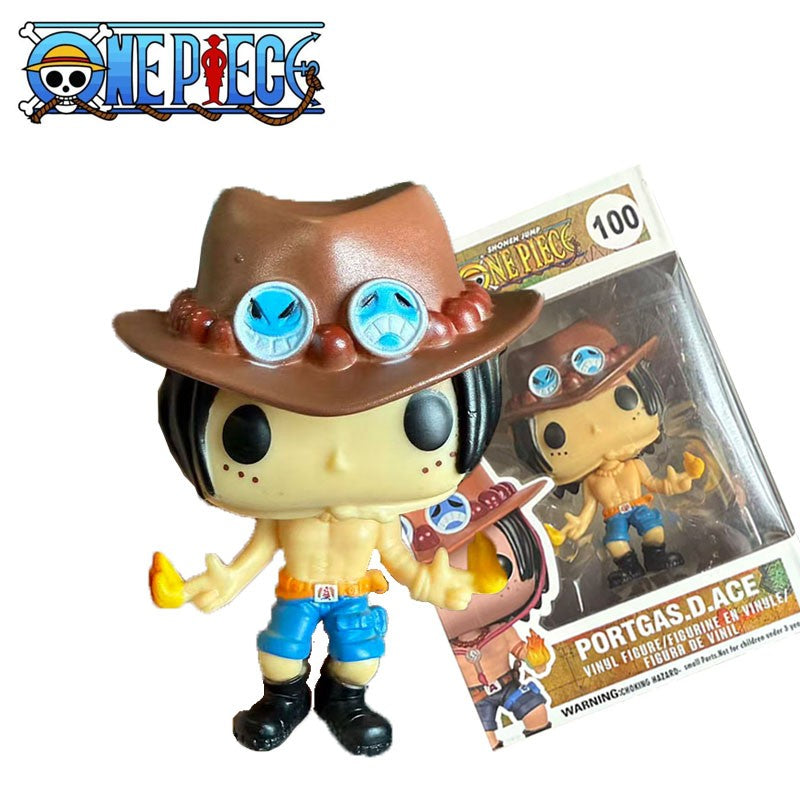 Funko Pop One Piece Figure Luffy modelo Blind Box Colecionáveis Action Figure é adequado para enfeitar figuras Presentes de fãs de brinquedos