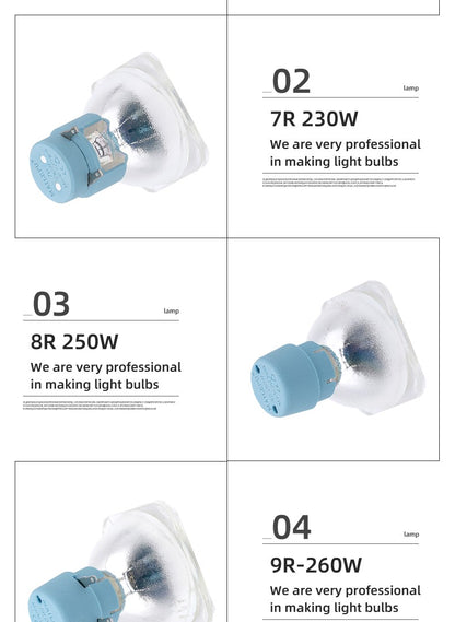 1PCS/Lot 14R Lamp SIRIUS HRI 295W Ballast Moving Head Beam Light Bulb Replaceable with MSD Platinum Sharpy 14R 295w Lamp