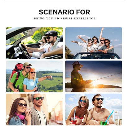 Óculos de Sol Polarizados Redondos Retrô Masculino Feminino Armação Clássica Leopardo Óculos de Sol Fashion Preto Dirigindo Masculino Feminino Goggles UV400