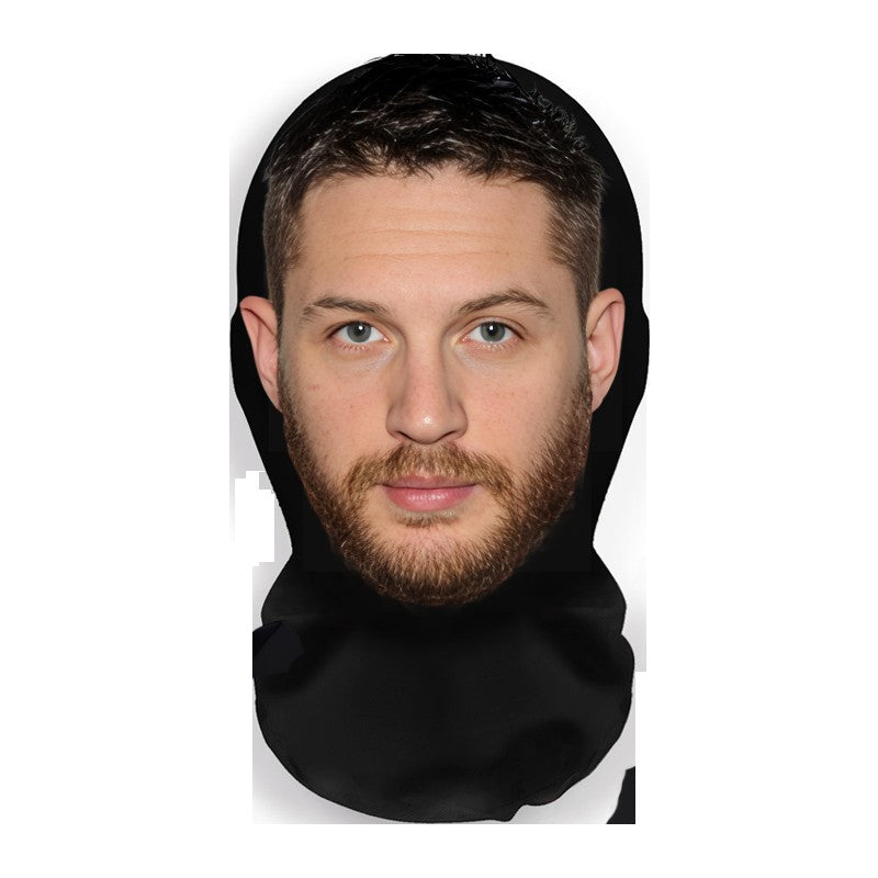 Indian-style 3D Party Realistic Mask Headgear, Abstract and Funny Cosplay Mask, Essential Equipment for Going Out for Cycling