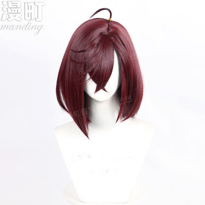 Momo Ayase Cosplay Costume Wig Anime Dandadan Dress Skirt School Uniform Earrings Choker Halloween Party for Girls Women