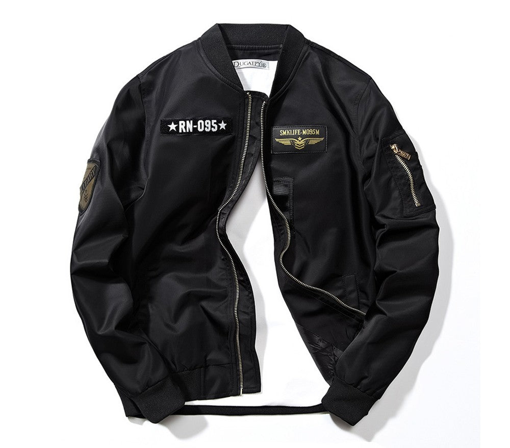 DIMUSI Men's Bomber Jackets Casual Male Outwear Windbreaker Coats Fashion Hip Hop Men Sports Pilot Baseball Jackets Clothing