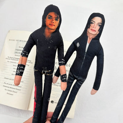 Abstract Michael Jackson Figure Creative Rat Jerky Doll Stuffed Ornament Bendable Rat Jerky Figurine Props Laoshu Gan Doll