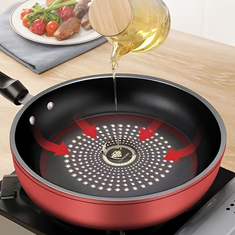 Frigideira Quente Durável Frigideira Antiaderente de Aço Inoxidável Favo de Mel Fogão a Gás Bife Cozinha Universal Compatível com Utensílios de Cozinha