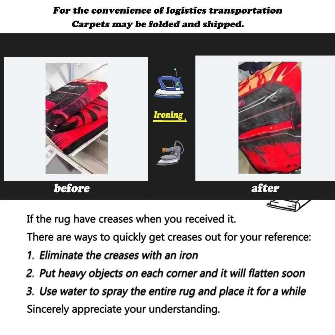 Gaming Rug for Boys Room Gamer Rug with Controller Design Carpet for Game Room Bedroom Decor Non-slip Machine Washab Mat