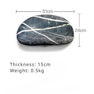 Large Stuffed Rocks Stone Pillows Home Decoration Pebble Living Throw Pillows