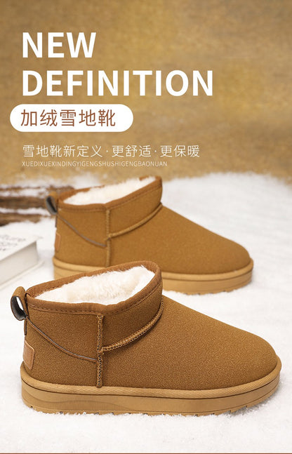 Snow Boots Man Shoes Men Korean Climate Lot Shoes Original High Heel Ankle Boots for You Women Sneakers Brown Boot Mens Shoe