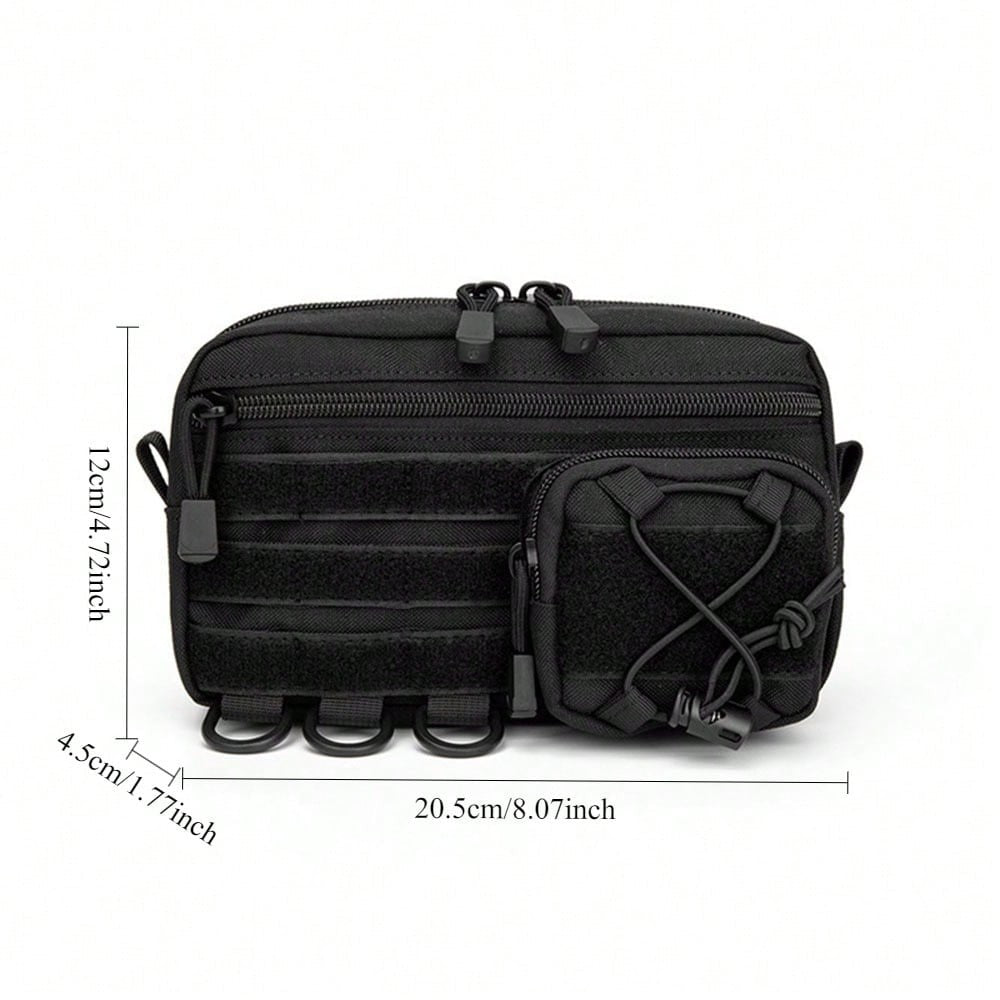 Outdoor Sports MOLLE Waist Pack, Durable EDC Tactical Waist Bag, Portable Multi Pocket Hunting Bags