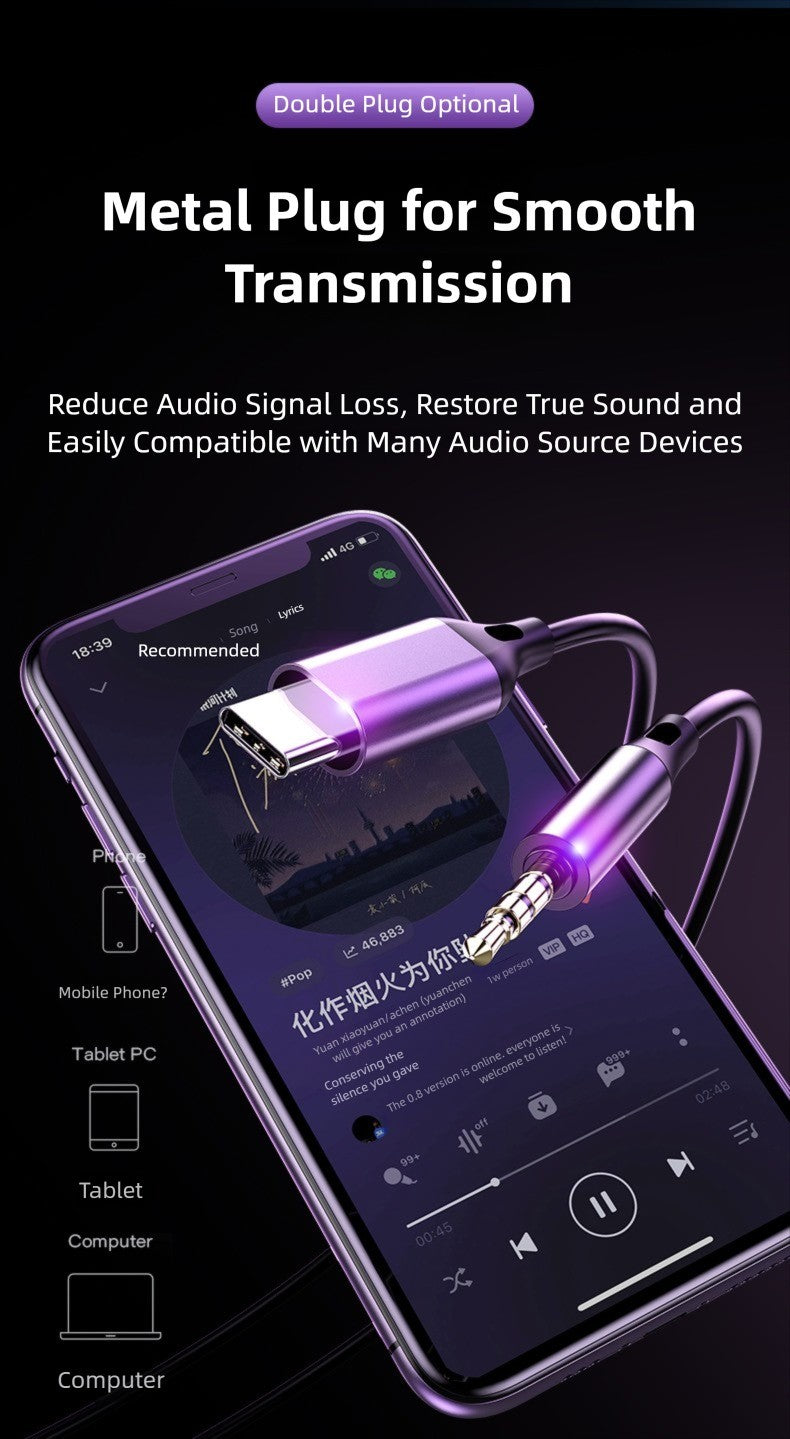 Type C Wired Earphone For Samsung USB C Headphones A56 A55 A54 For Galaxy S25 S24 S23 Ultra Note 20 10 3.5mm Jack Earbud Headset