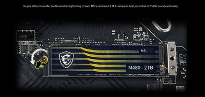 MSI B650M GAMING WIFI AMD B650 Supports DDR5 7800+MHz (OC) 192GB AMD Ryzen ™ 7000 8000 Series motherboard Socket AM5